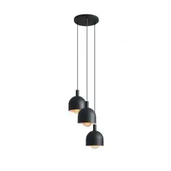 LAMPA WISZĄCA BERYL 3 BLACK...