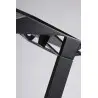 BS-363.BLACK Krzesło barowe SPLIT PREMIUM czarne - aluminium