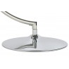 JH-200.13W Fotel BUBBLE STAND poduszka atramentowa - podstawa chrom, korpus akryl, poduszka wełna