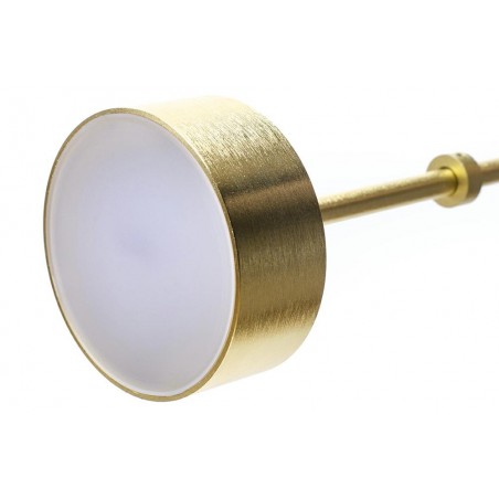 XCP9148-1B Lampa wisząca CAPRI 6 złota - 60 LED, alumiumium, szkło
