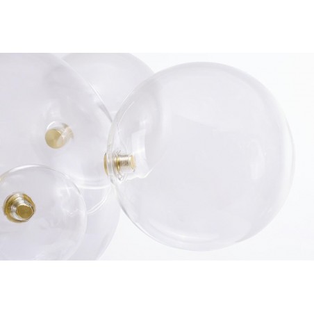 XCP9148-1B Lampa wisząca CAPRI 6 złota - 60 LED, alumiumium, szkło