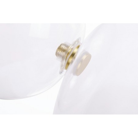XCP9148-1B Lampa wisząca CAPRI 6 złota - 60 LED, alumiumium, szkło