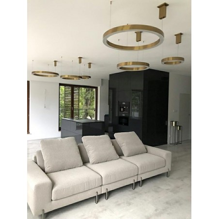 JD8169-40 Lampa wisząca RING 40 złota - LED, stal