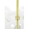 XCP9148-3A Lampa wisząca CAPRI DISC 3 złota - 180 LED, aluminium, szkło