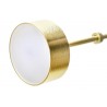 XCP9148-3A Lampa wisząca CAPRI DISC 3 złota - 180 LED, aluminium, szkło