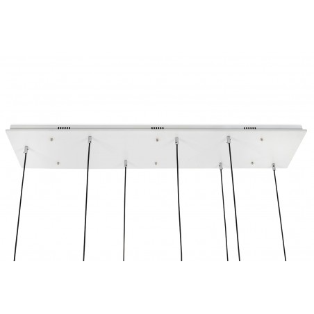 XCP9148-7B Lampa wisząca CAPRI LINE 7 złota - 420 LED, aluminium, szkło