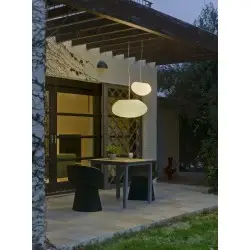 LUMPT060HXNW NEW GARDEN lampa wisząca PETRA 60 HANG biała