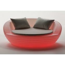 MOBFR160SSNW NEW GARDEN sofa FORMENTERA SOLAR biała