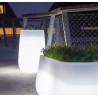LUMCALARSSNW NEW GARDEN donica CAMELIA LARGE SOLAR & BATTERY biała