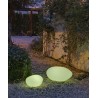 LUMPT060SSNW NEW GARDEN lampa ogrodowa PETRA 60 SOLAR & BATTERY biała
