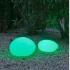 LUMPT060SSNW NEW GARDEN lampa ogrodowa PETRA 60 SOLAR & BATTERY biała