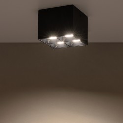 MIDI LED Czarny 16W