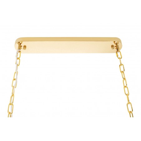 DW-D5689S.GOLD Lampa wisząca IMPERIAL LONG GOLD 90 - stal, kryształ