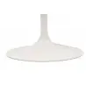 RT-335V.MDF Stół TULIP ELLIPSE biały - blat owalny MDF, metal