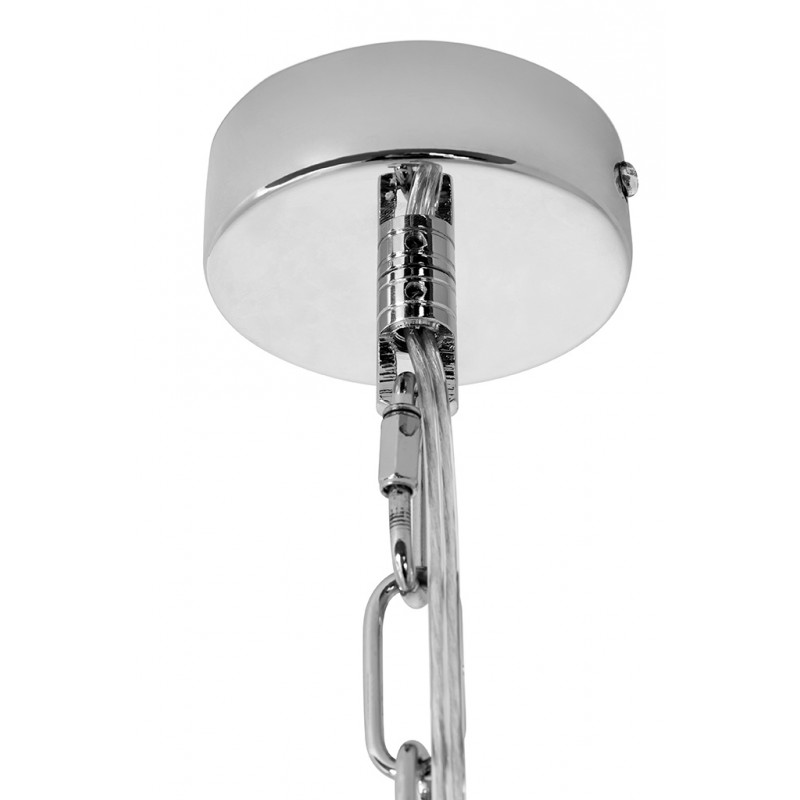 JD9607-S.CHROM Lampa wisząca MURANO S chrom - szkło, metal