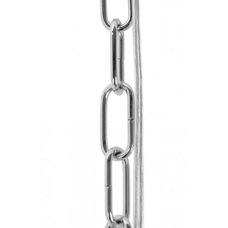 JD9607-L.CHROM Lampa wisząca MURANO L chrom - szkło, metal