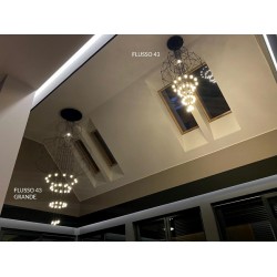 MD21352-43-1500 Lampa wisząca FLUSSO 43 GRANDE czarne