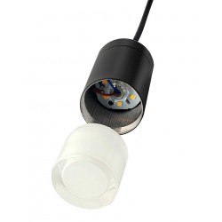 MD21352-43-1500 Lampa wisząca FLUSSO 43 GRANDE czarne