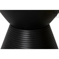 PP612.BLACK MODESTO stołek TAMBURO czarny - polipropylen