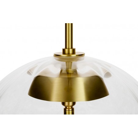 MD12001-1Y-300 Lampa wisząca CHAPLIN 300 mosiądz  - LED, szkło