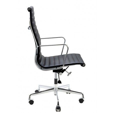 A022.CHROM Fotel biurowy AERON PRESTIGE PLUS chrom - skóra naturalna, aluminium
