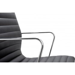 A022.CHROM Fotel biurowy AERON PRESTIGE PLUS chrom - skóra naturalna, aluminium