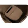 HE-066.D.BROWN.81 Fotel EGG SZEROKI VELVET ciemny brąz.81 - welur, podstawa stal