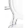 KH010100202 Krzesło PRINCE ARM transparentne - poliwęglan