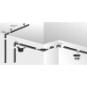 Łącznik I magnetic czarny LP-551-MAG-BK