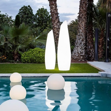 LUMFD170WLNW NEW GARDEN lampa ogrodowa FREDO 170 BATTERY biała