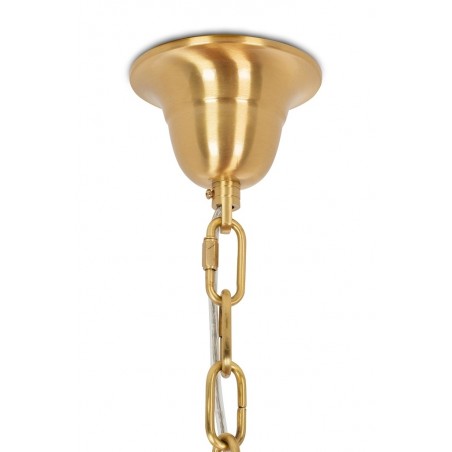 JD0019.PINK Lampa wisząca TIFFANY 135 różowa mosiądz / naturalne pióra