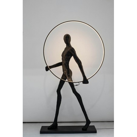 XCF0211L Lampa podłogowa HUMAN ROUND  włókno szklane
