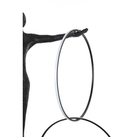 XCF8309 Lampa podłogowa HUMAN CIRCULO włókno szklane