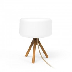 LUMCHL035CCNW NEW GARDEN lampa stołowa CHLOE 35 CABLE JUTE