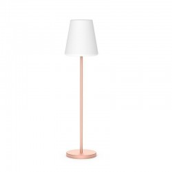 LUMLLS120RGSSNW NEW GARDEN lampa podłogowa LOLA SLIM 120 SOLAR & BATTERY rose gold