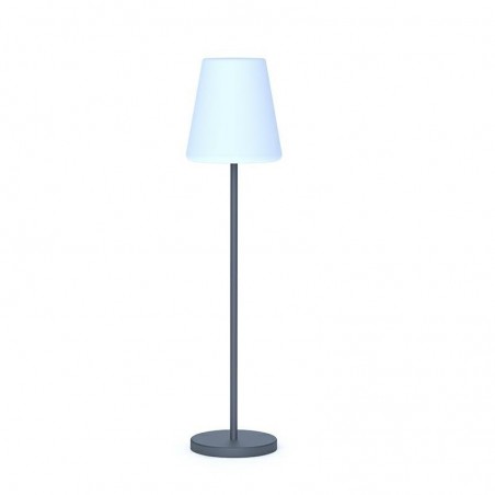 LUMLLS120ANSSNW NEW GARDEN lampa podłogowa LOLA SLIM 120 SOLAR & BATTERY anthracite