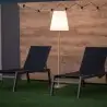 LUMLLS180RGSSNW NEW GARDEN lampa podłogowa LOLA SLIM 180 SOLAR & BATTERY rose gold