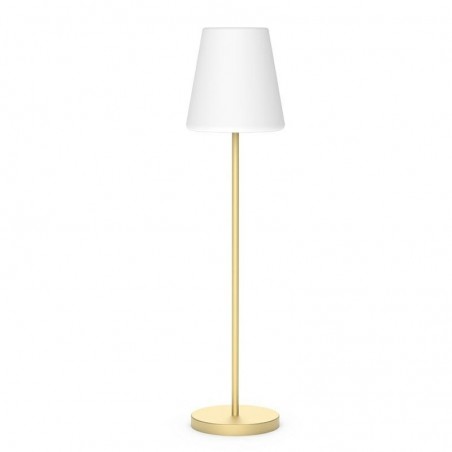 LUMLLS180BRSSNW NEW GARDEN lampa podłogowa LOLA SLIM 180 SOLAR & BATTERY brass