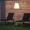 LUMLLS180BRSSNW NEW GARDEN lampa podłogowa LOLA SLIM 180 SOLAR & BATTERY brass