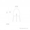 LUMRCK70INOUTNW NEW GARDEN lampa ogrodowa ROCKET 70 CABLE IN&OUT