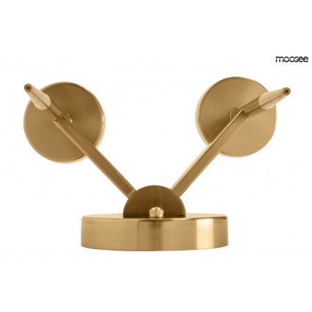 MSE010400199 MOOSEE lampa ścienna TORCH TWIN złota