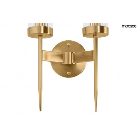 MSE010400199 MOOSEE lampa ścienna TORCH TWIN złota