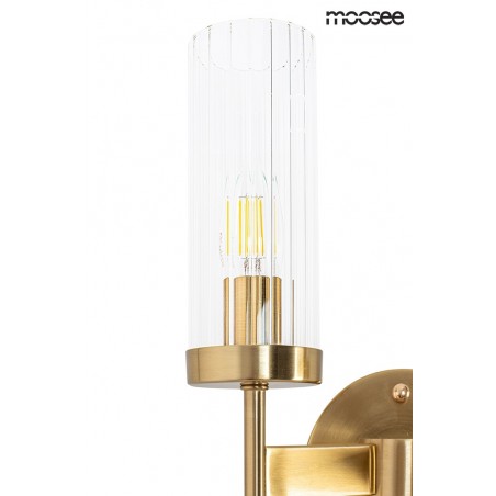 MSE010400199 MOOSEE lampa ścienna TORCH TWIN złota