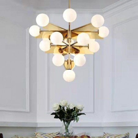 MSE010100141 MOOSEE lampa wisząca SOLEI złota