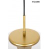 MSE010100147 MOOSEE lampa wisząca EDEN złota