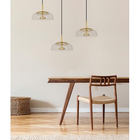MSE010100147 MOOSEE lampa wisząca EDEN złota