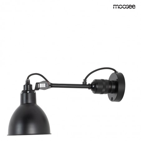MSE010400218 MOOSEE lampa ścienna FRANK czarna