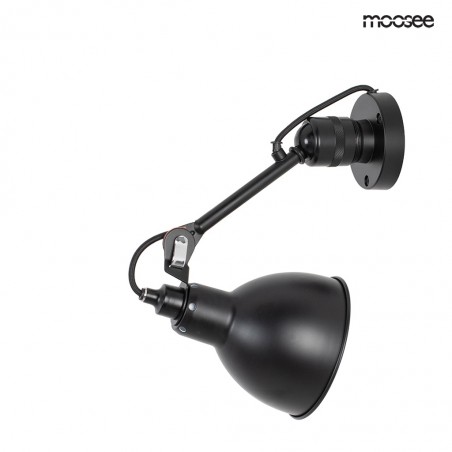 MSE010400218 MOOSEE lampa ścienna FRANK czarna