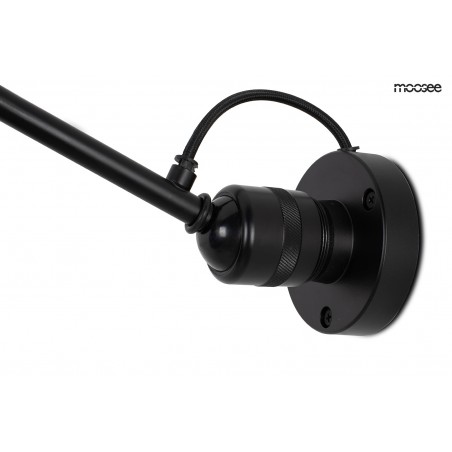 MSE010400218 MOOSEE lampa ścienna FRANK czarna