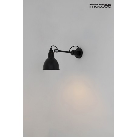 MSE010400218 MOOSEE lampa ścienna FRANK czarna